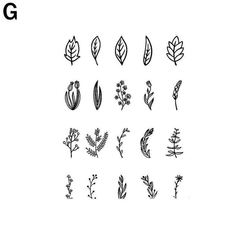 Minimalist, semi-permanent, waterproof, sweatproof, non-reflective, niche, high-end finger tattoo stickers.